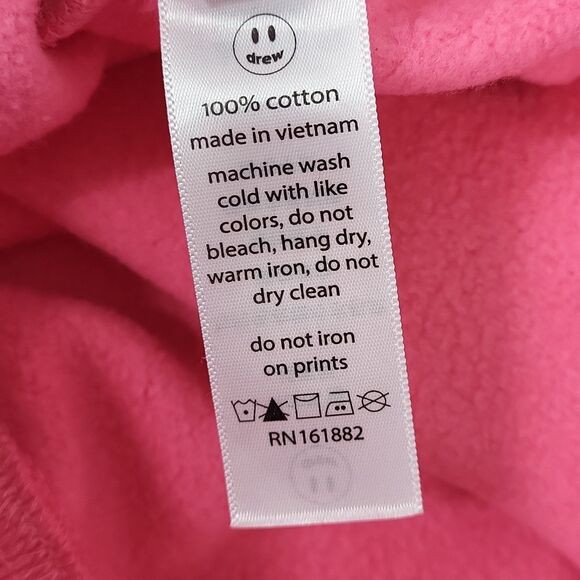 Drew Pink Smiley Face Women's Sweater. Size XS - Picture 9 of 9